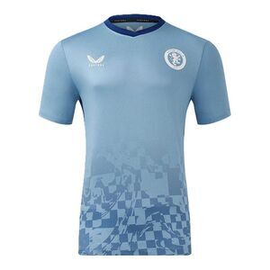 Castore Childrens/Kids 2023/2024 Aston Villa FC Third Jersey / Blue Shadow/Deep